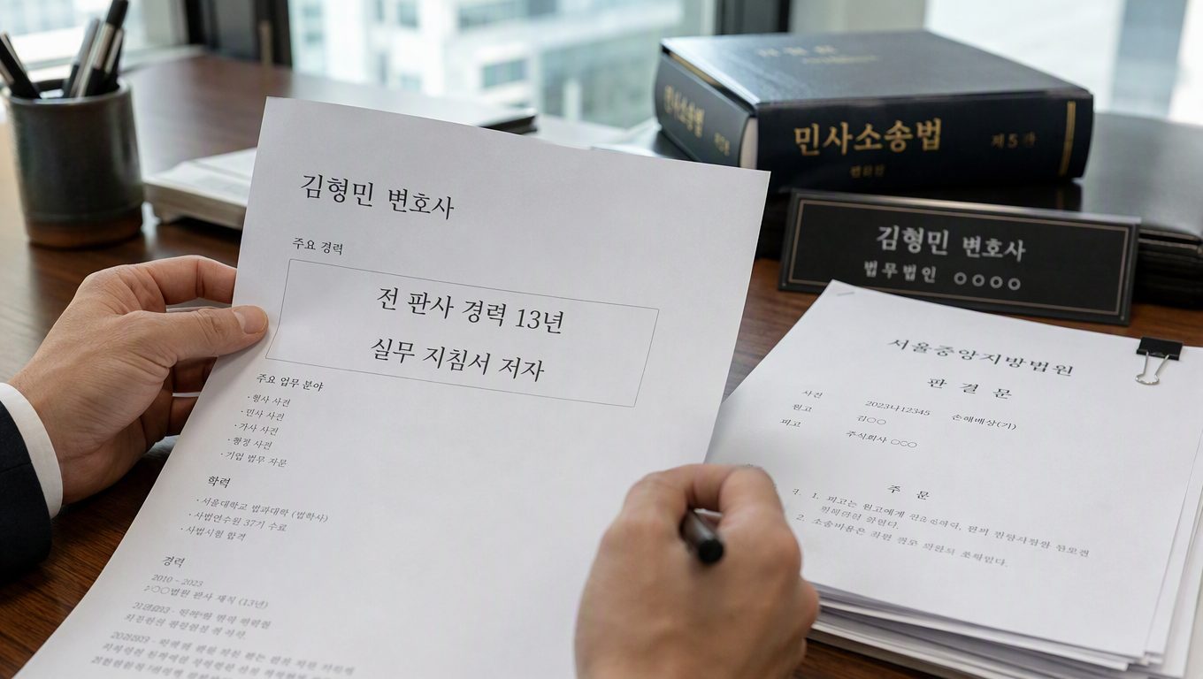강남 상속 전문 변호사 선택에서 개인 경력 확인하는 기준