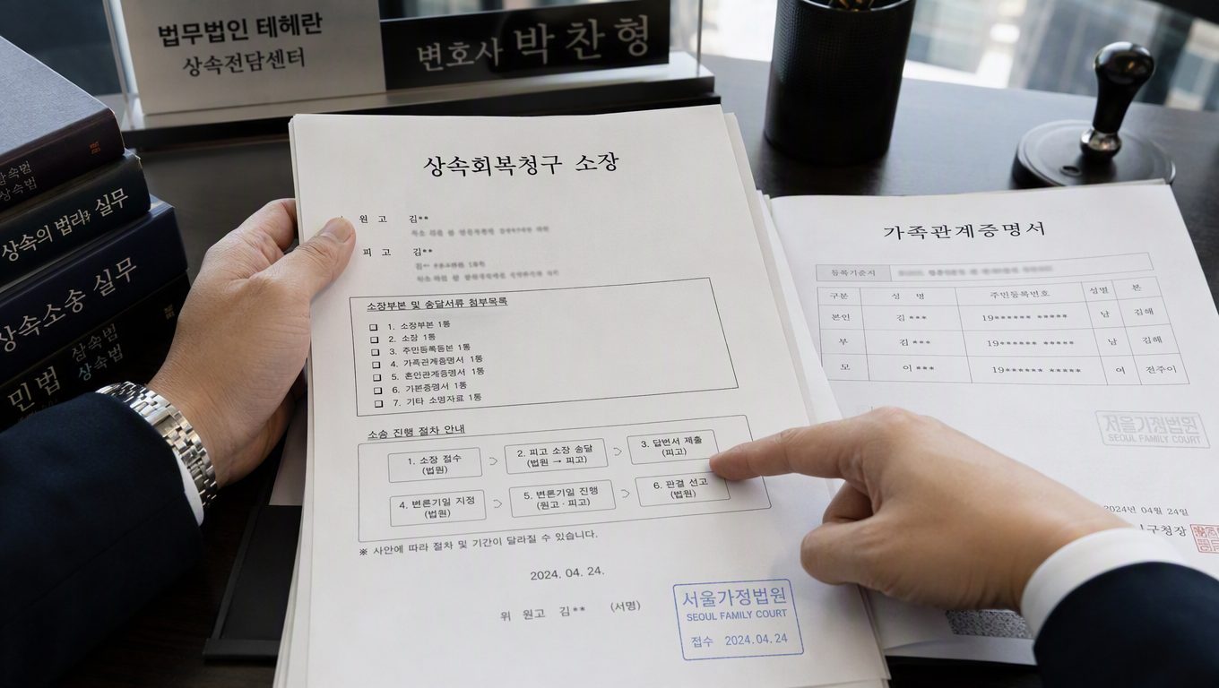 강남 상속 전문 변호사와 상속회복청구 단계별 절차