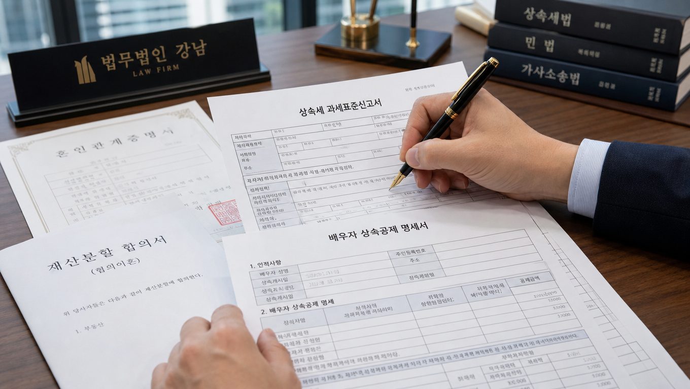 이혼 상속세 유효성과 배우자 공제·신고 절차