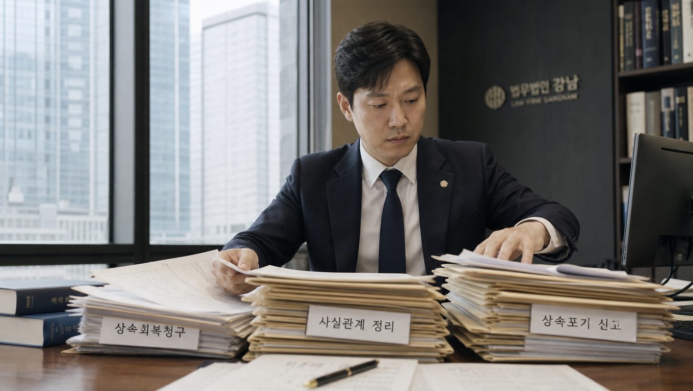 이혼 상속 실무 사례 연구에서 사실관계와 재량권의 실제
