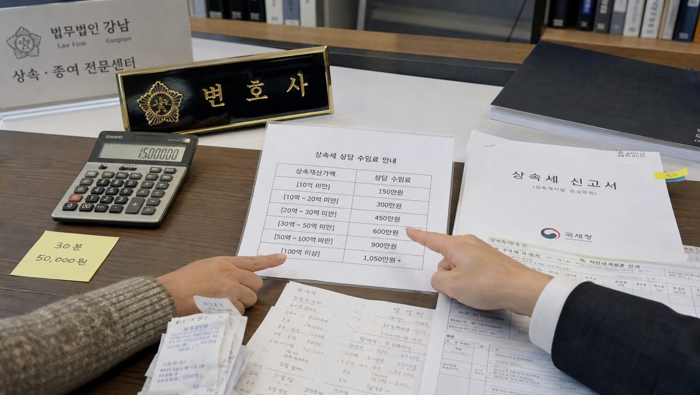 이혼 상속세 상담 비용과 신고 서류 확인 방법