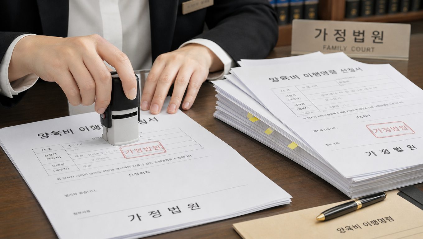 양육비 미지급 시 법적 절차