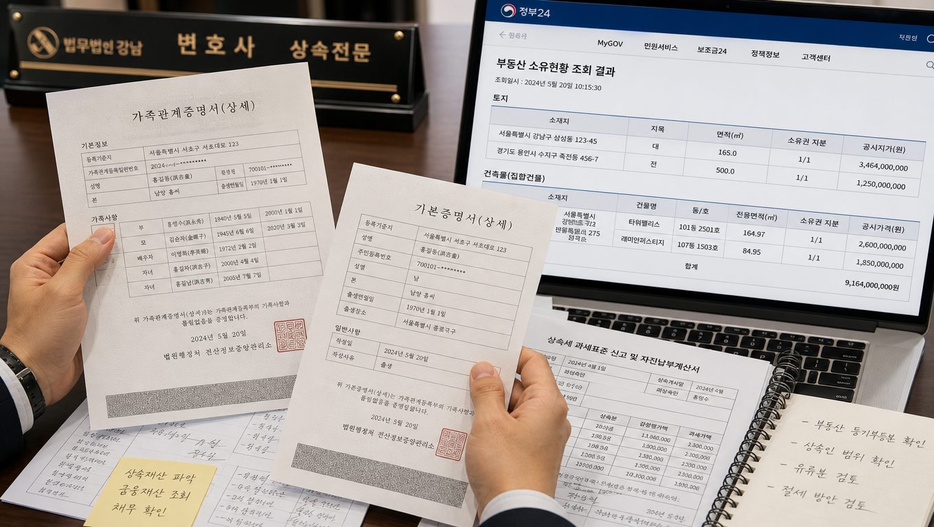 상속인 지위 불확실할 때 상속재산 관리와 상속세 신고