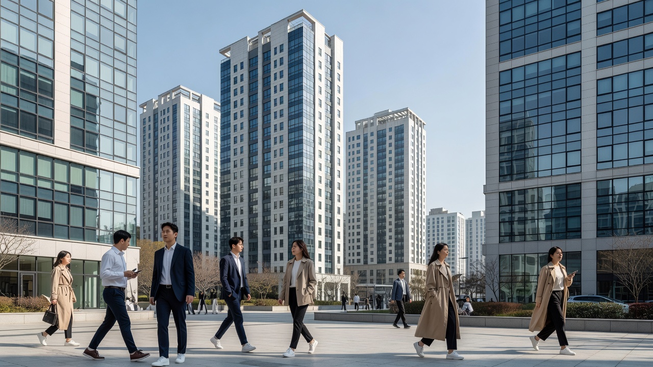 강남아파트 증여 건수 증가 배경을 보여주는 장면