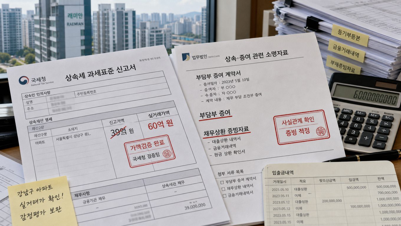 강남아파트 증여 국세청 전수조사와 부담부 증여 검증